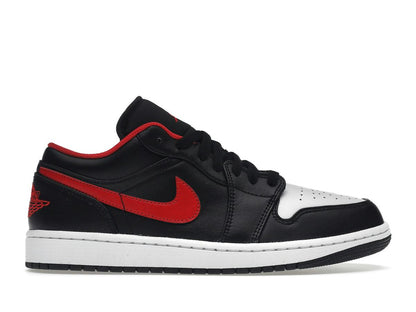 Air Jordan 1 Low White Toe Black Fire Red White 553558-063 - savito