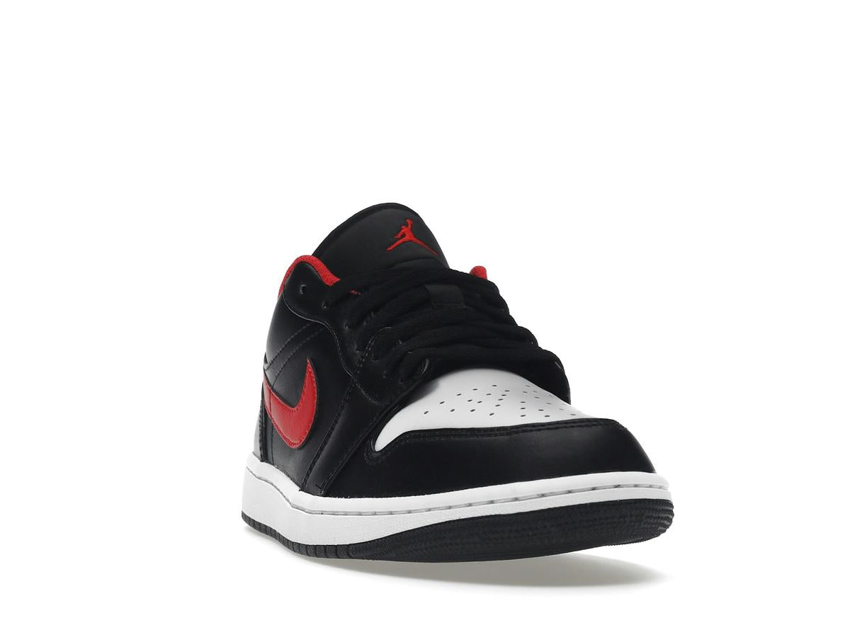 Air Jordan 1 Low White Toe Black Fire Red White 553558-063 - savito