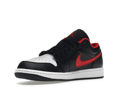 Air Jordan 1 Low White Toe Black Fire Red White 553558-063 - savito