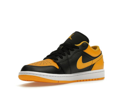 Jordan 1 Low Yellow Ochre Black White 553558-072 Sneakers - savito