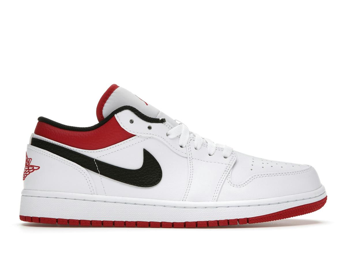 Jordan 1 Low White University Red Black 553558-118 - savito