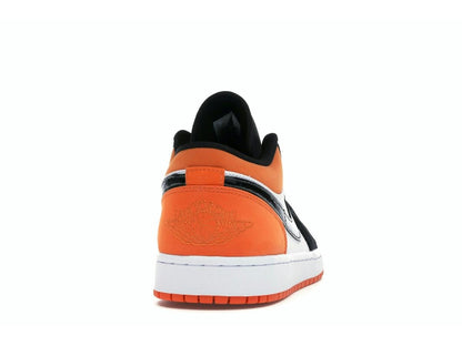 Jordan 1 Low Shattered Backboard Orange White Black 553558-128 - savito