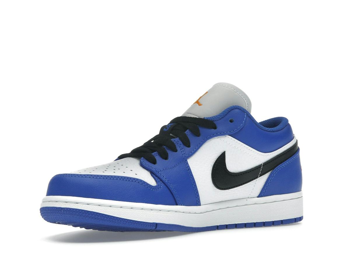 Jordan 1 Low Hyper Royal Orange Peel 553558-401 - savito