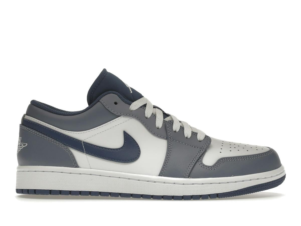 Jordan 1 Low Ashen Slate Mystic Navy White 553558-414 - savito