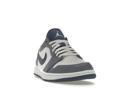 Jordan 1 Low Ashen Slate Mystic Navy White 553558-414 - savito
