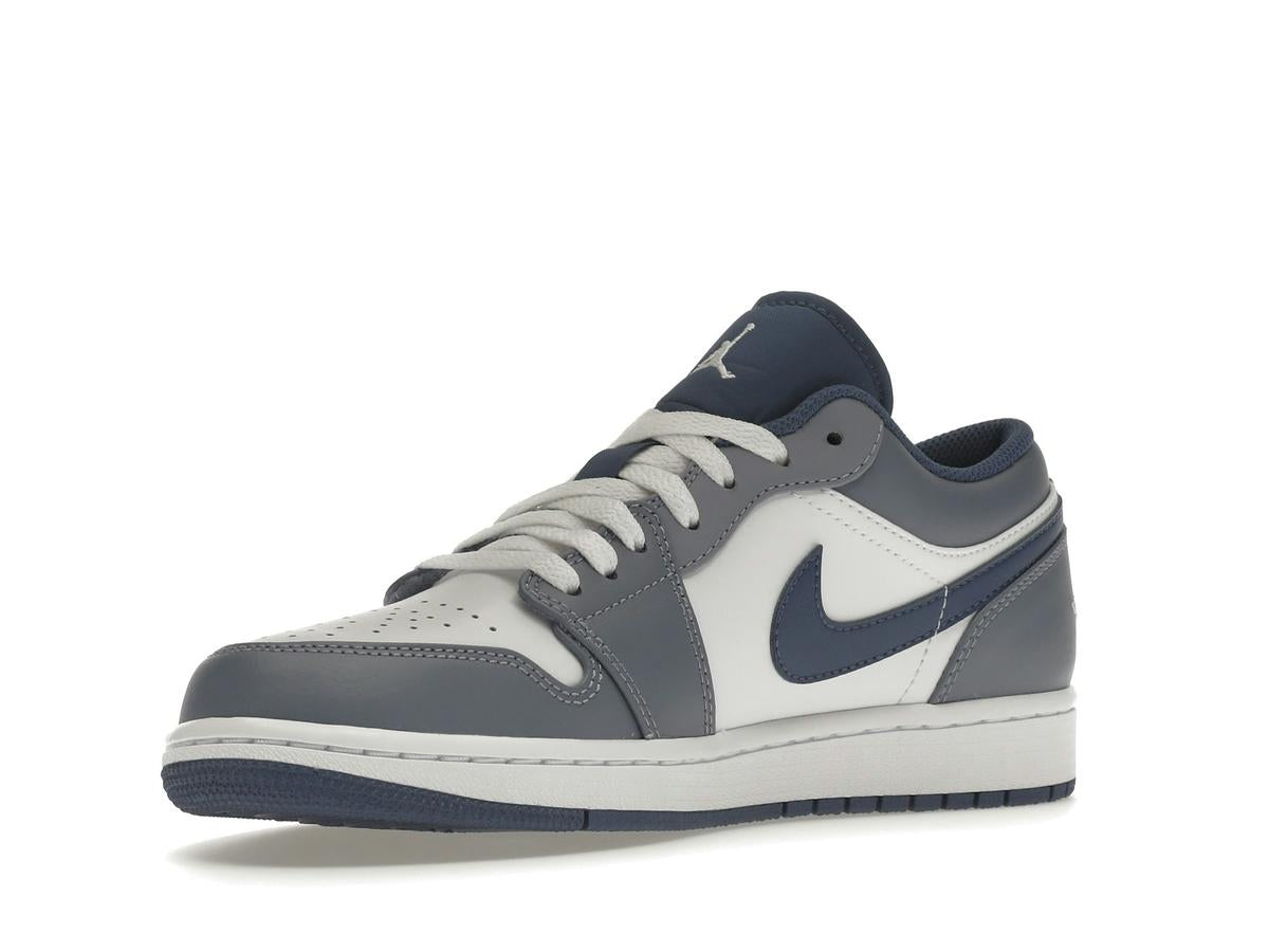Jordan 1 Low Ashen Slate Mystic Navy White 553558-414 - savito