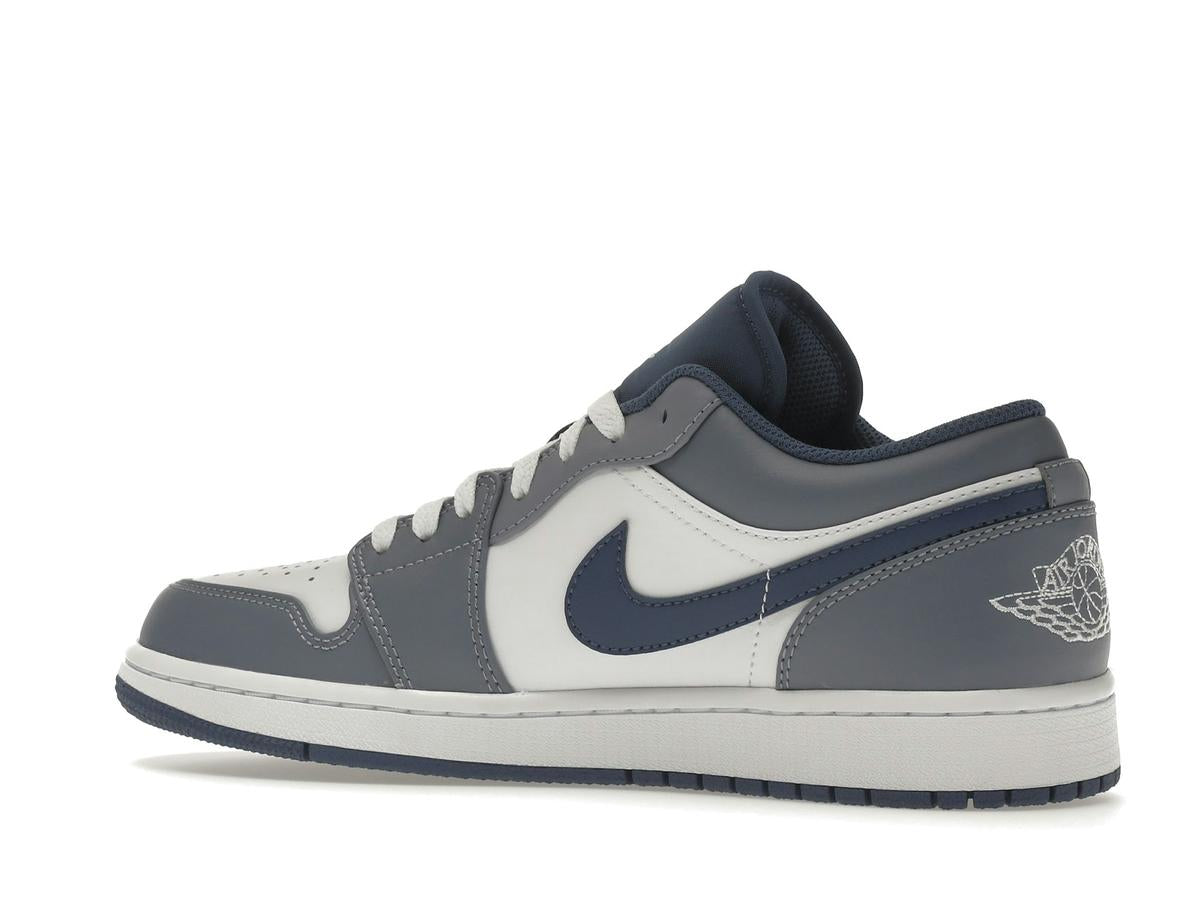 Jordan 1 Low Ashen Slate Mystic Navy White 553558-414 - savito