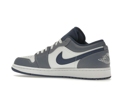 Jordan 1 Low Ashen Slate Mystic Navy White 553558-414 - savito