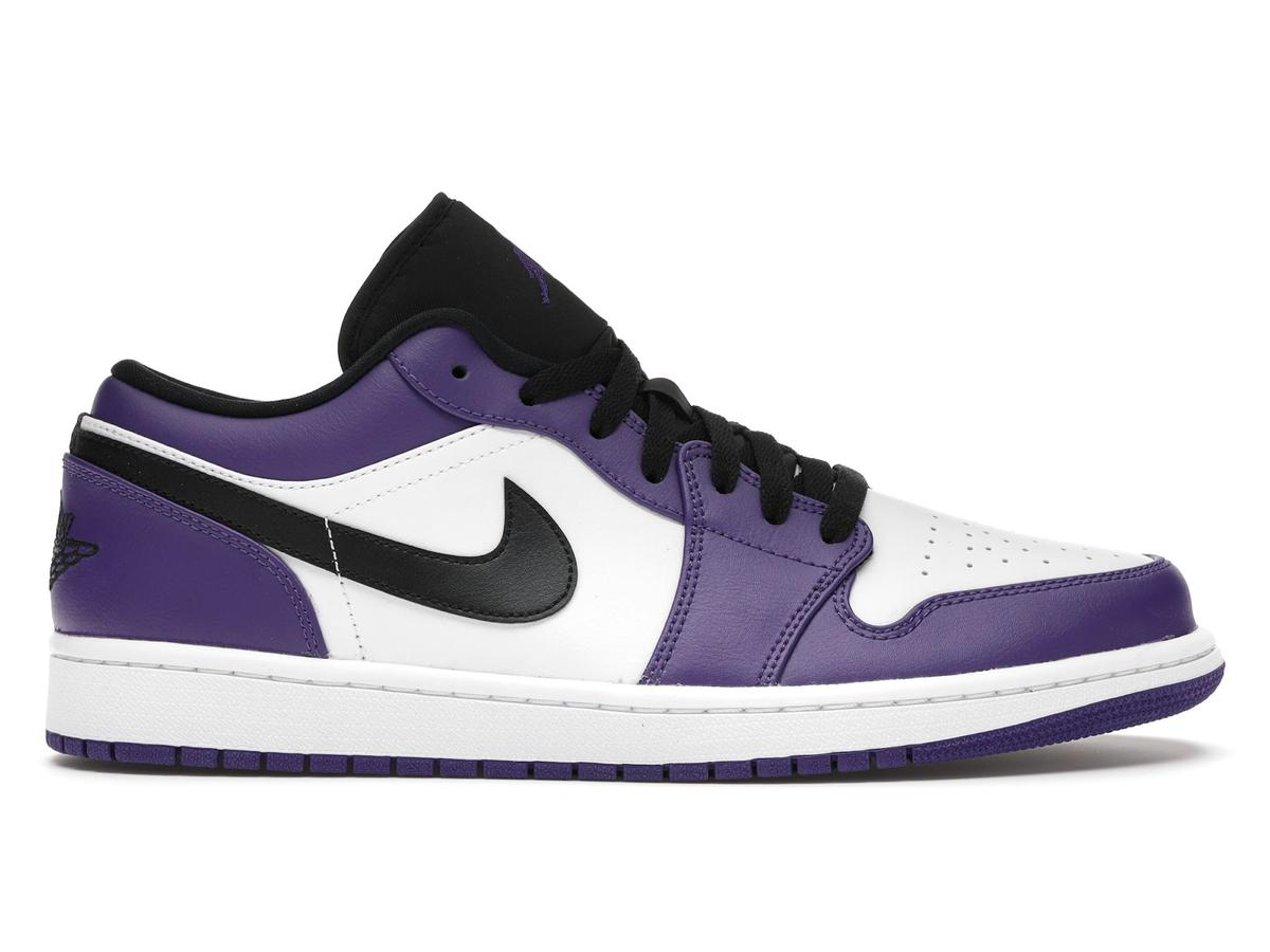 Jordan Air Jordan 1 Low Court Purple White 553558-500 - savito