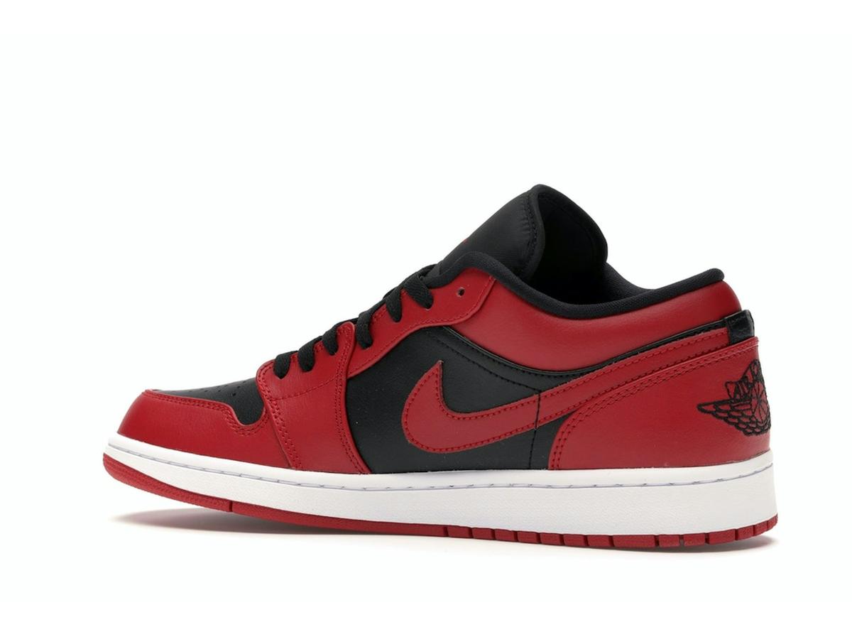 Jordan 1 Low Reverse Bred Sneakers 553558-606 - savito