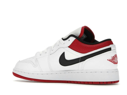 Jordan 1 Low White Gym Red (GS) 553560-118 - savito