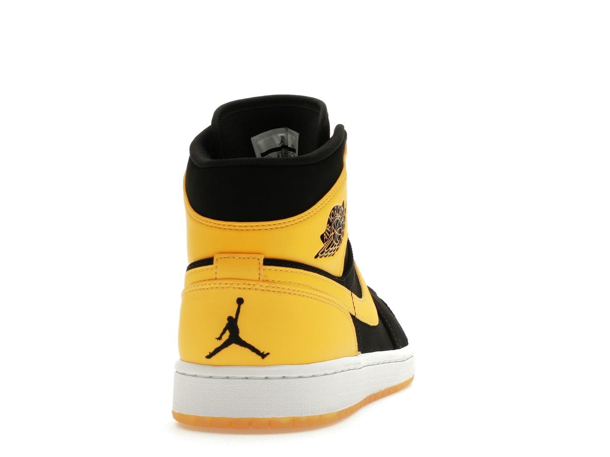 Jordan 1 Retro Mid New Love (2017) Black Varsity Maize White 554724-035 - savito
