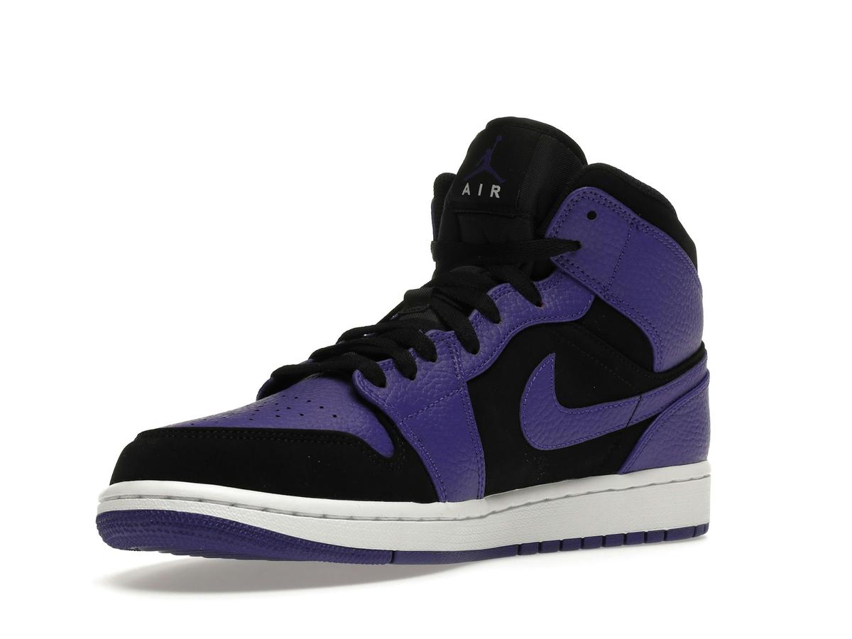 Air Jordan 1 Mid Black Dark Concord 554724-051 - savito