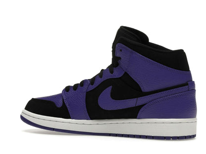 Air Jordan 1 Mid Black Dark Concord 554724-051 - savito