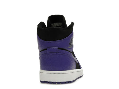 Air Jordan 1 Mid Black Dark Concord 554724-051 - savito