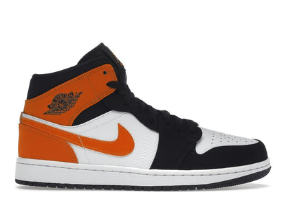 Jordan 1 Mid Shattered Backboard Black White Starfish 554724-058 - savito
