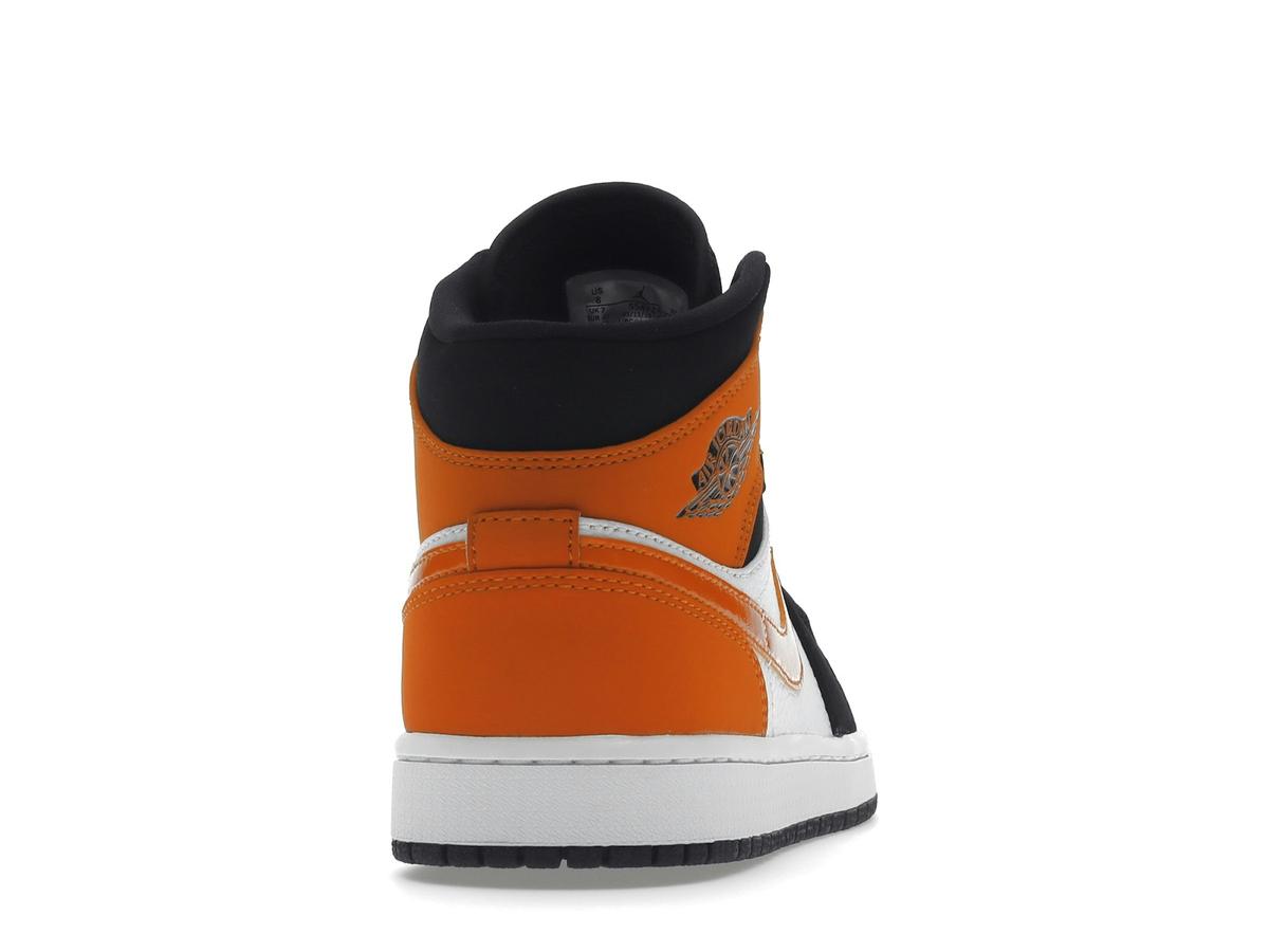 Jordan 1 Mid Shattered Backboard Black White Starfish 554724-058 - savito