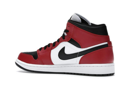 Jordan 1 Mid Chicago Toe Black Gym Red White 554724-069 - savito