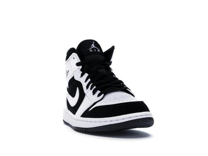 Air Jordan 1 Mid White Black 554724-113 - savito