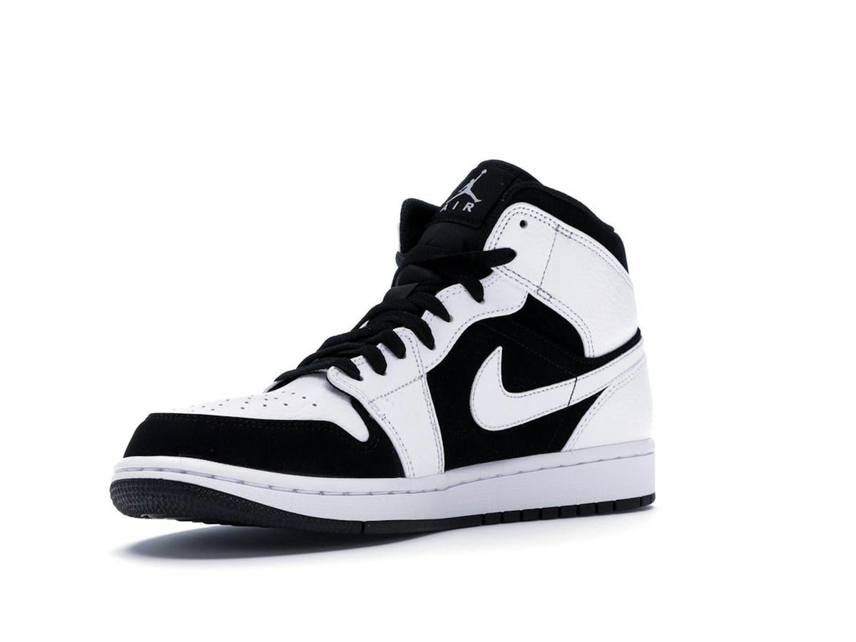 Air Jordan 1 Mid White Black 554724-113 - savito