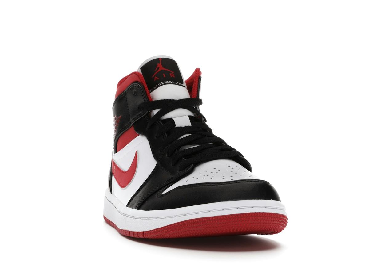 Air Jordan 1 Mid Gym Red Black White 554724-122 - savito