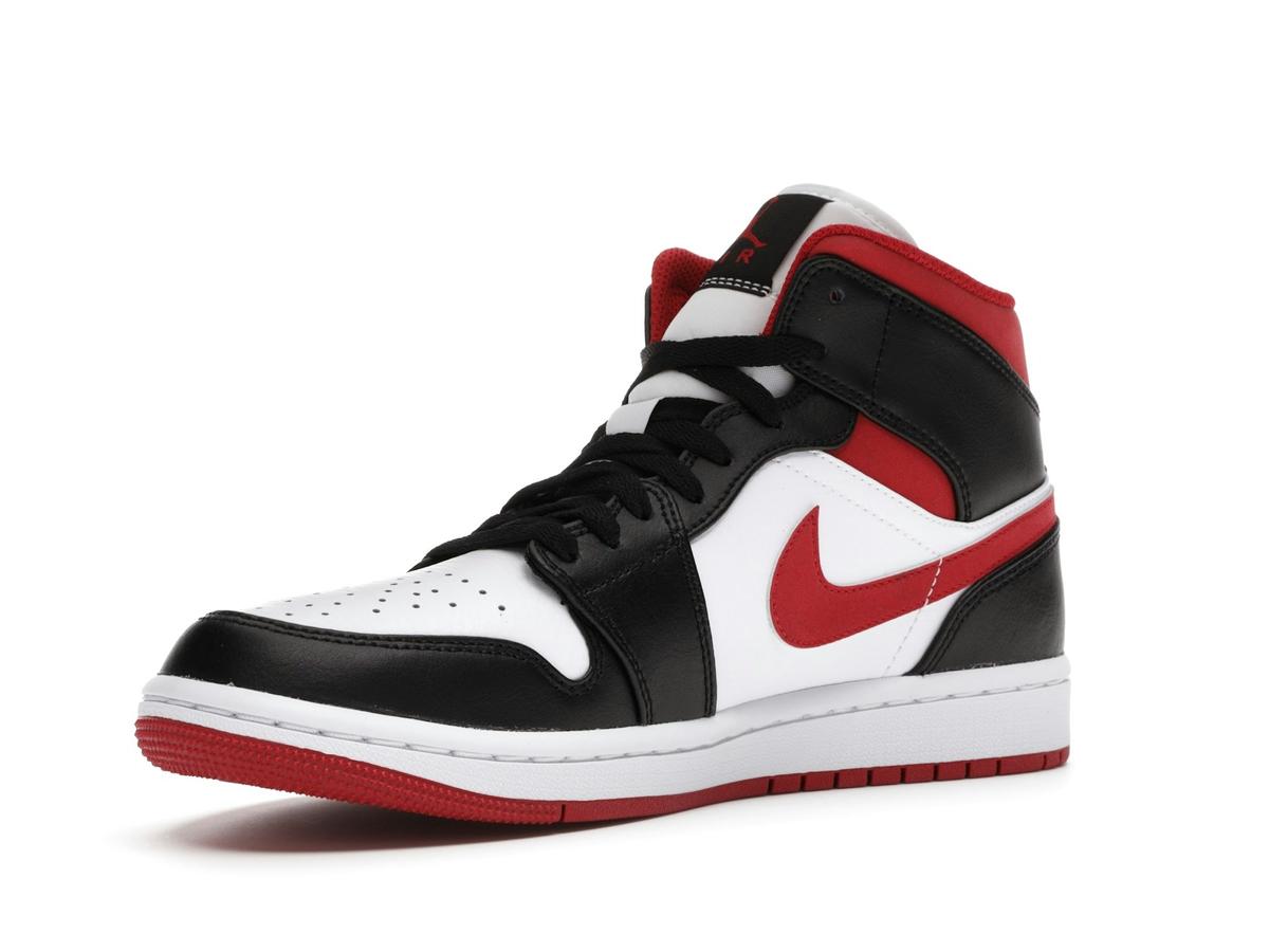Air Jordan 1 Mid Gym Red Black White 554724-122 - savito