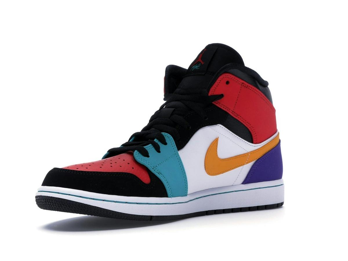 Jordan 1 Mid Bred Multi-Color 554724-125 - savito
