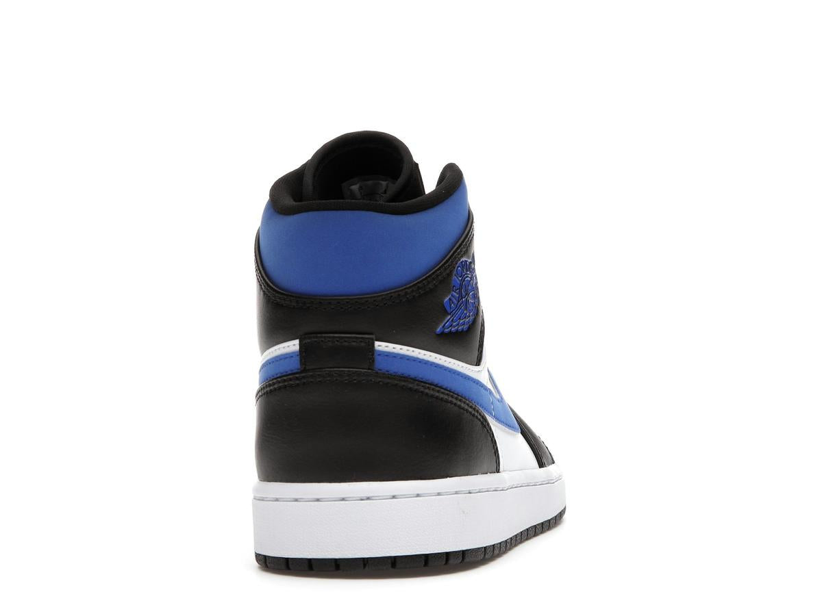 Jordan 1 Mid White Black Racer Blue 554724-140 - savito