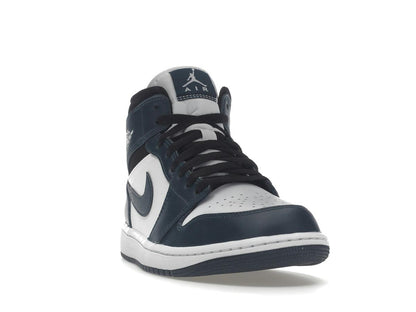 Jordan 1 Mid Armory Navy Lifestyle Sneakers 554724-411 - savito