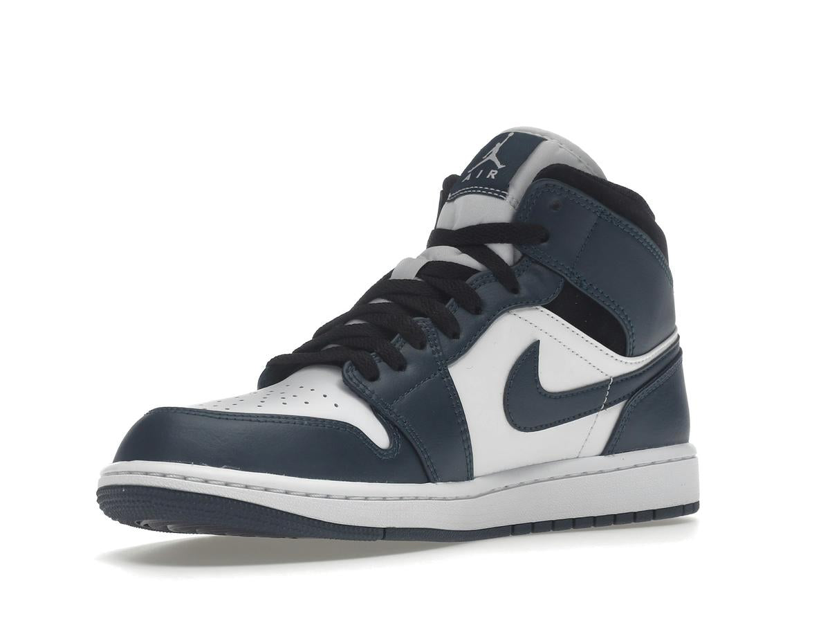 Jordan 1 Mid Armory Navy Lifestyle Sneakers 554724-411 - savito