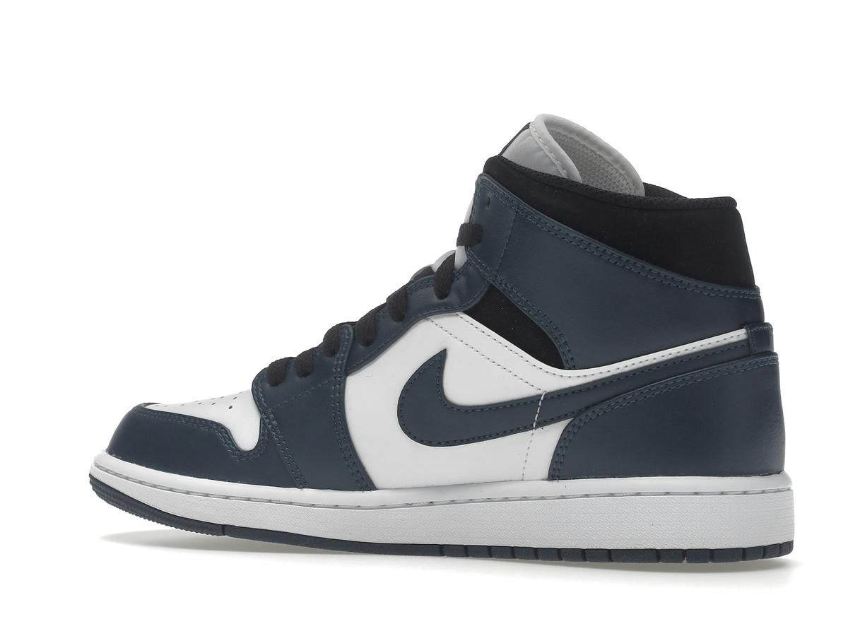 Jordan 1 Mid Armory Navy Lifestyle Sneakers 554724-411 - savito