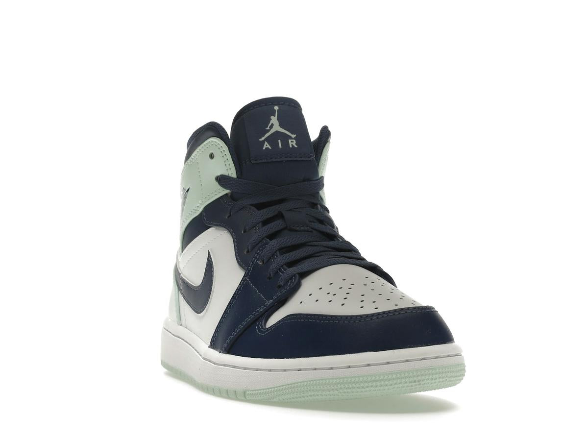 Air Jordan 1 Mid Mystic Navy Mint Foam 554724-413 - savito