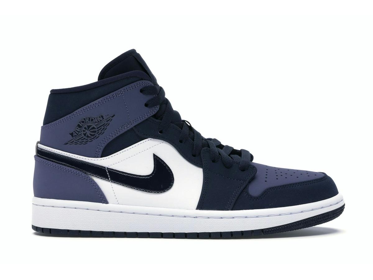 Jordan 1 Mid Obsidian Sanded Purple 554724-445 - savito