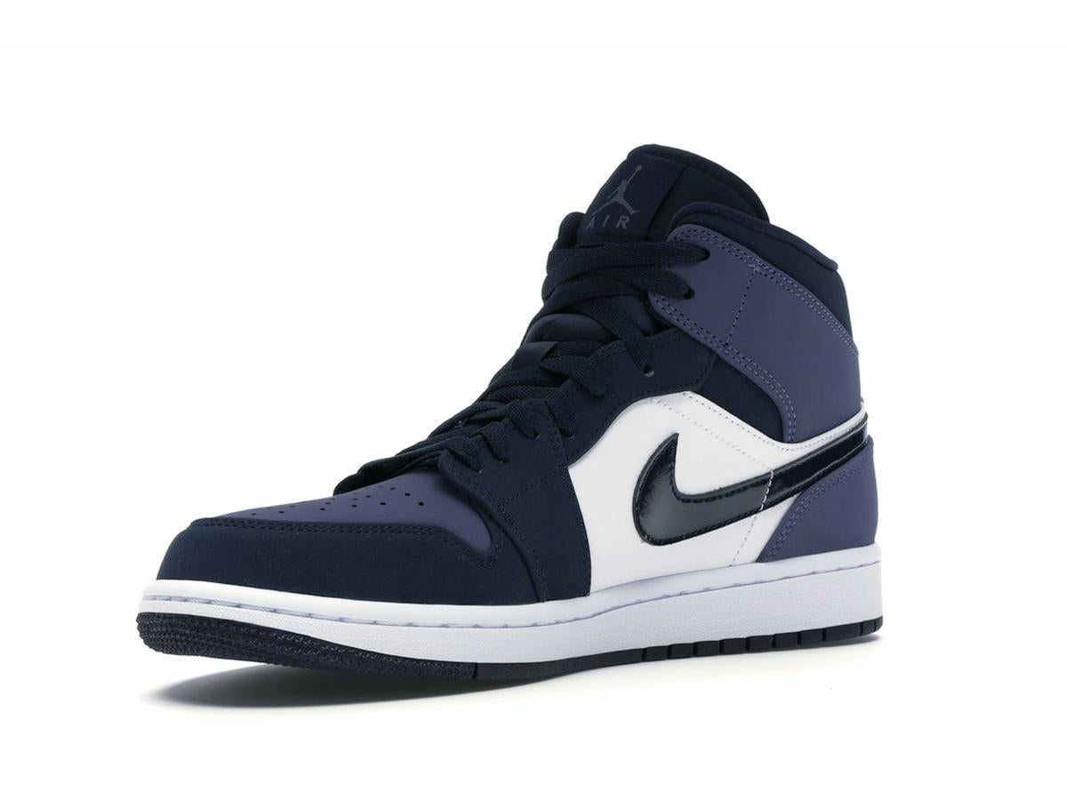 Jordan 1 Mid Obsidian Sanded Purple 554724-445 - savito