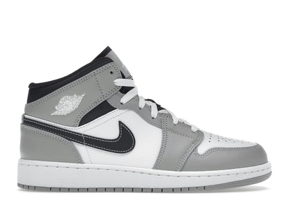 Jordan 1 Mid Light Smoke Grey GS 554725-078 - savito