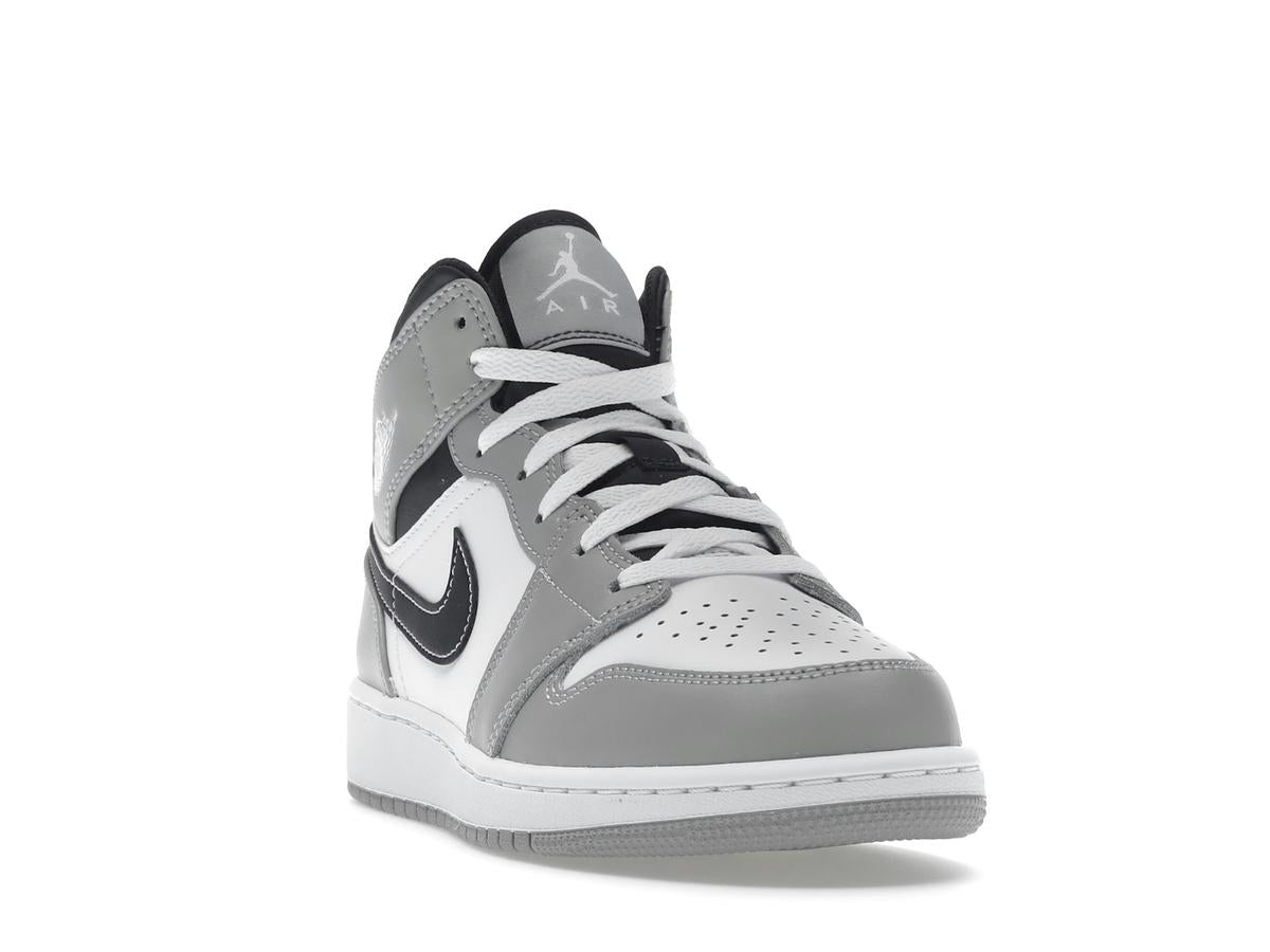 Jordan 1 Mid Light Smoke Grey GS 554725-078 - savito