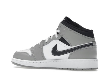 Jordan 1 Mid Light Smoke Grey GS 554725-078 - savito