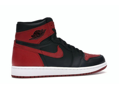 Nike Air Jordan 1 Retro High Bred Banned (2016) Black Varsity Red 555088-001 - savito