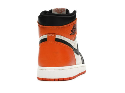 Air Jordan 1 Retro Shattered Backboard 555088-005 Black Starfish Sail - savito