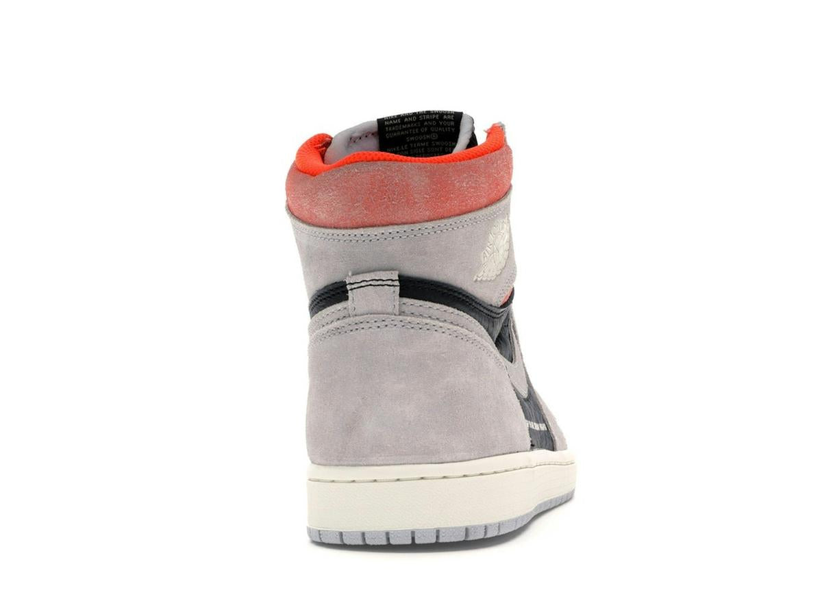 Jordan 1 Retro High Neutral Grey Hyper Crimson 555088-018 - savito