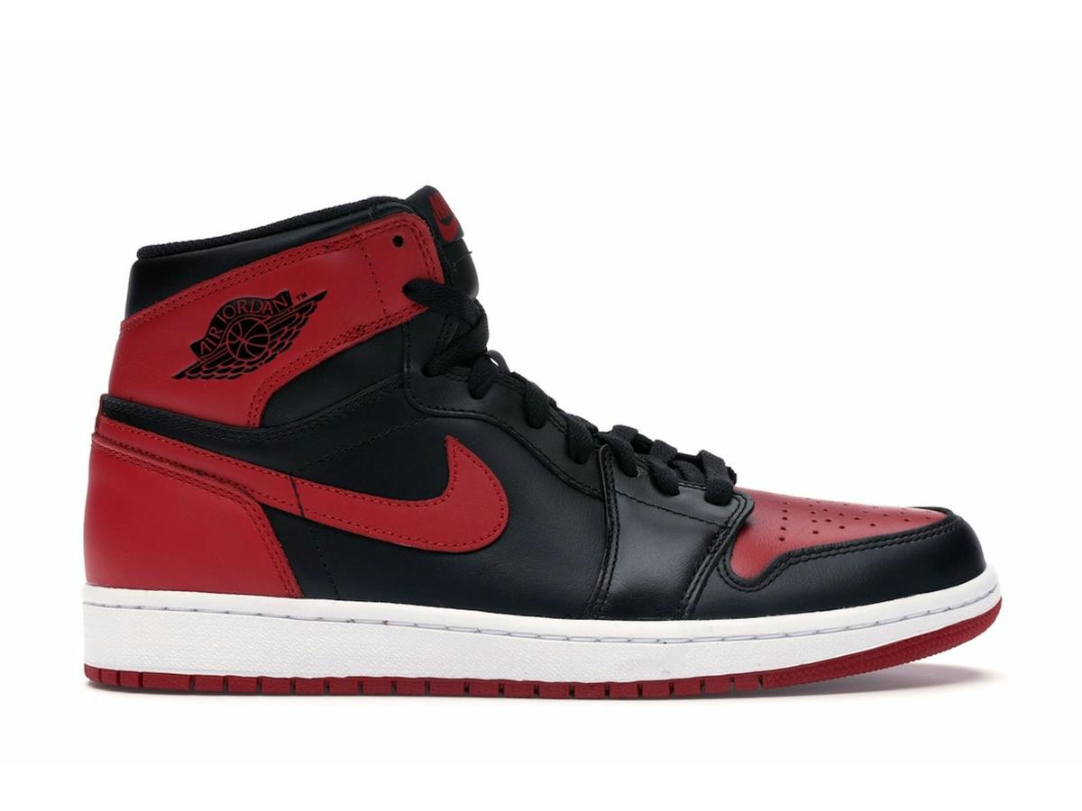 Jordan 1 Retro High OG Bred (2013) Black Varsity Red White 555088-023 - savito