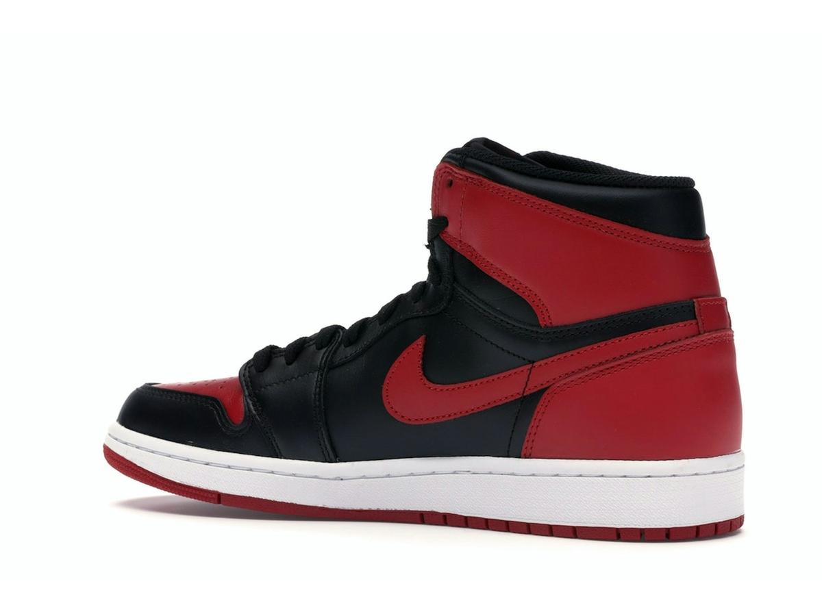 Jordan 1 Retro High OG Bred (2013) Black Varsity Red White 555088-023 - savito