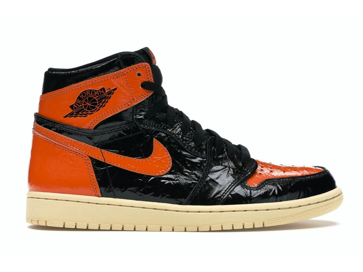 Jordan 1 Retro High Shattered Backboard 3 BLACK/PALE VANILLA-STARFISH 555088-028 - savito