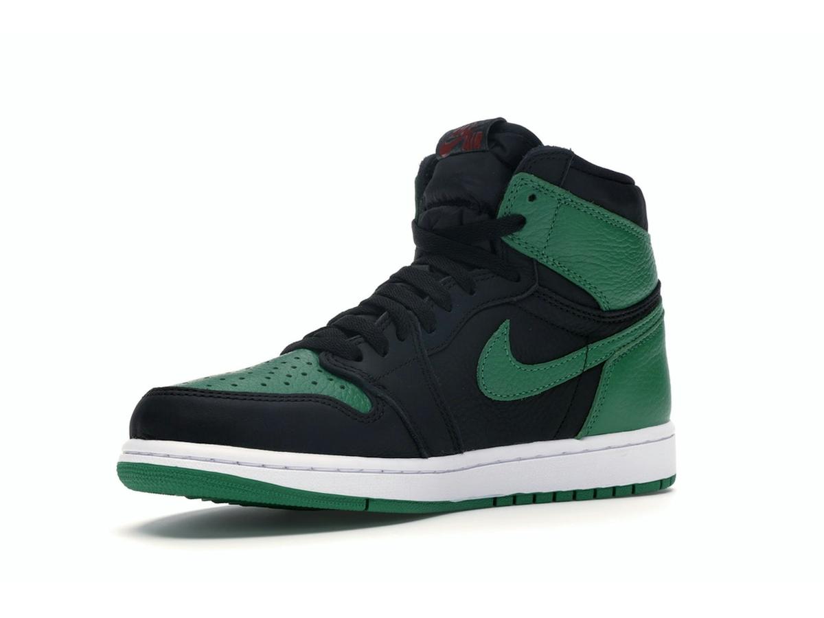 Jordan 1 Retro High Pine Green Black 555088-030 - savito