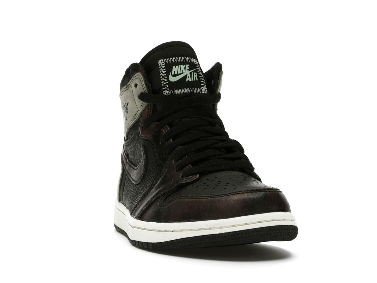 Jordan 1 Retro High Light Army Rust Shadow Patina 555088-033 Black Grey Rust - savito