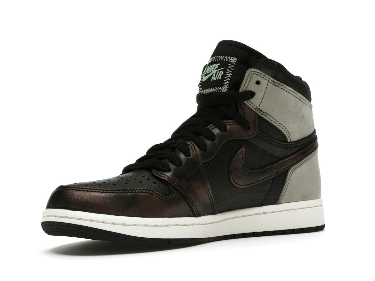 Jordan 1 Retro High Light Army Rust Shadow Patina 555088-033 Black Grey Rust - savito
