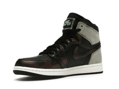 Jordan 1 Retro High Light Army Rust Shadow Patina 555088-033 Black Grey Rust - savito