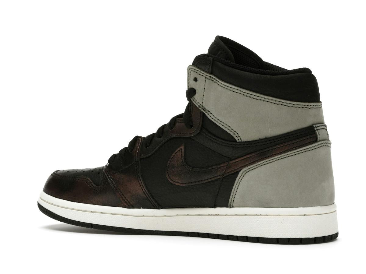 Jordan 1 Retro High Light Army Rust Shadow Patina 555088-033 Black Grey Rust - savito