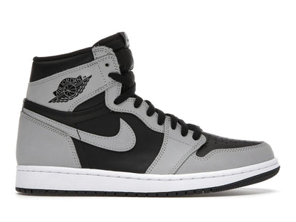 Jordan 1 Retro High Shadow 2 Black White Light Smoke Grey 555088-035 - savito