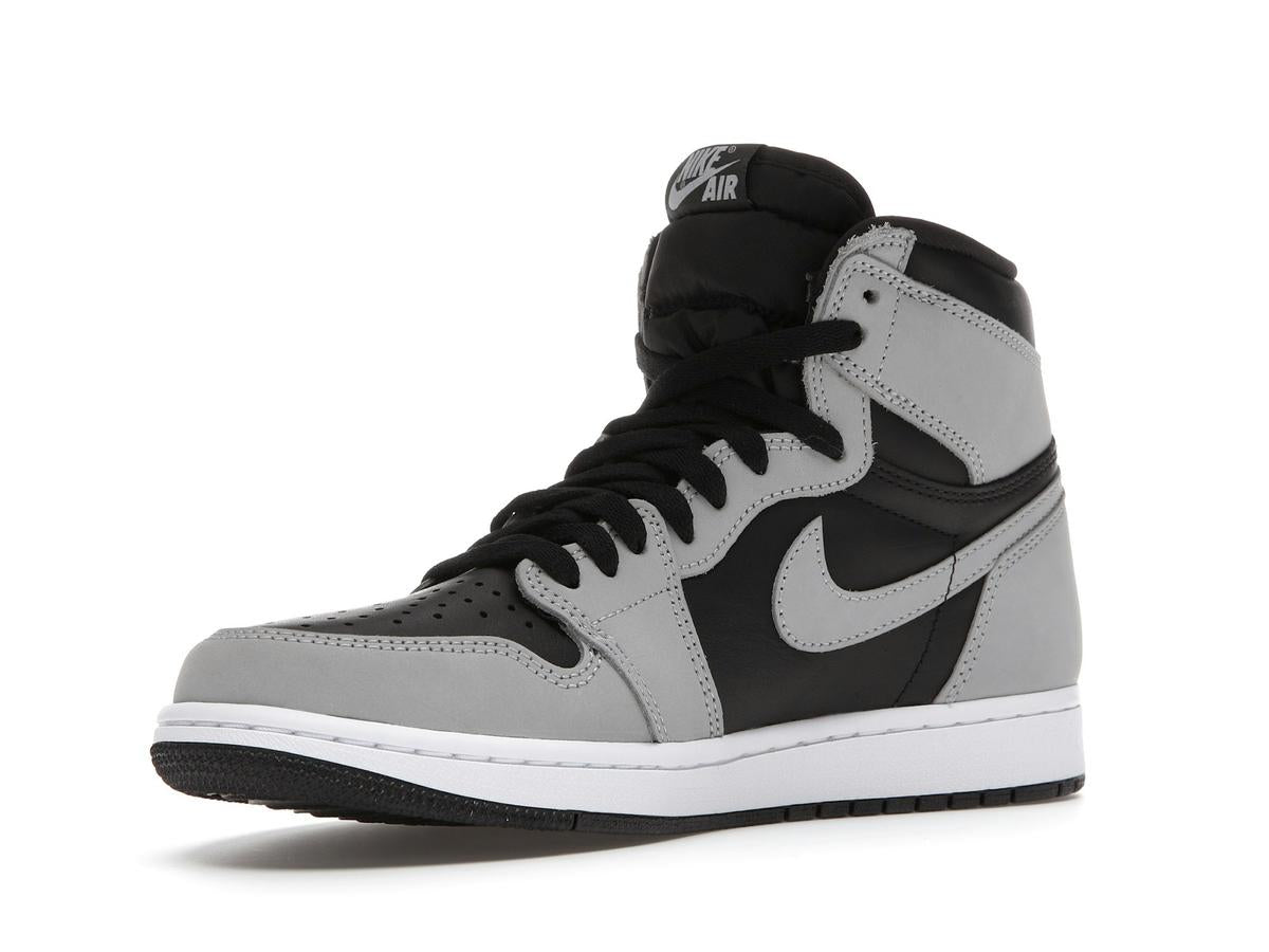 Jordan 1 Retro High Shadow 2 Black White Light Smoke Grey 555088-035 - savito